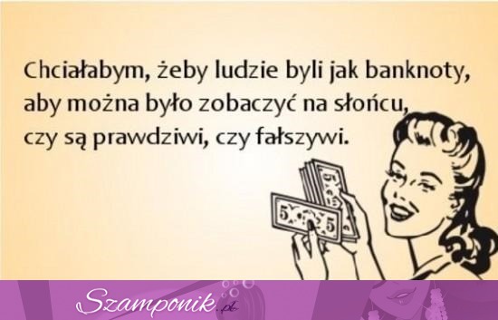 Ludzie jak banknoty