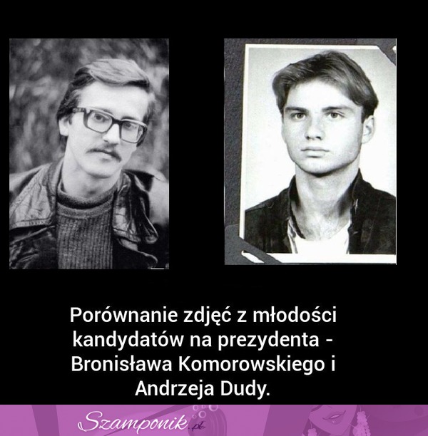 Zobacz ZDJĘCIA z MŁODOŚCI dwóch KANDYDATÓW na PREZYDENTA! Który wyglądał lepiej ;P