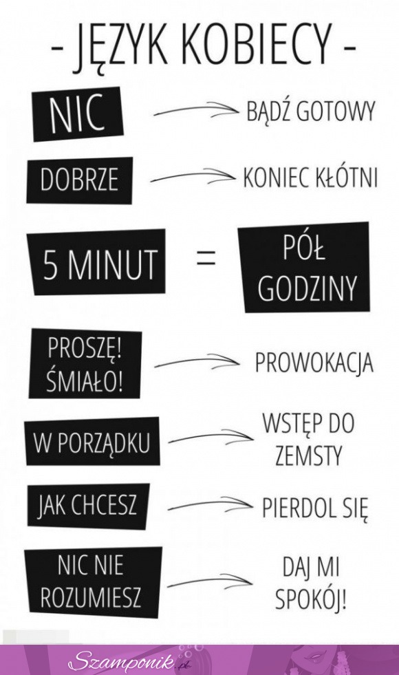 Tak wygląda JĘZYK KOBIETY! Poradnik idealny dla FACETA