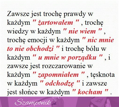 Różne słowa