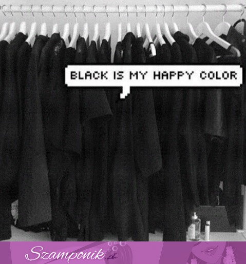 Czarny to szczęśliwy kolor