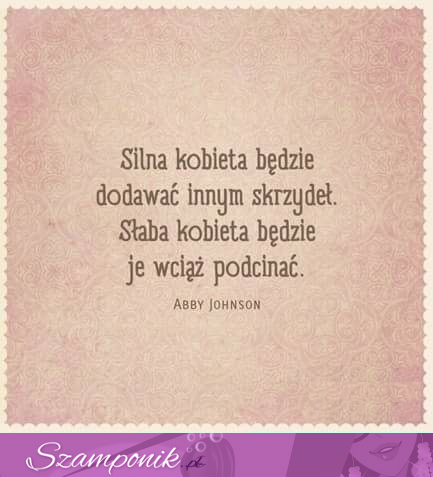 Silna vs słaba kobieta ;)