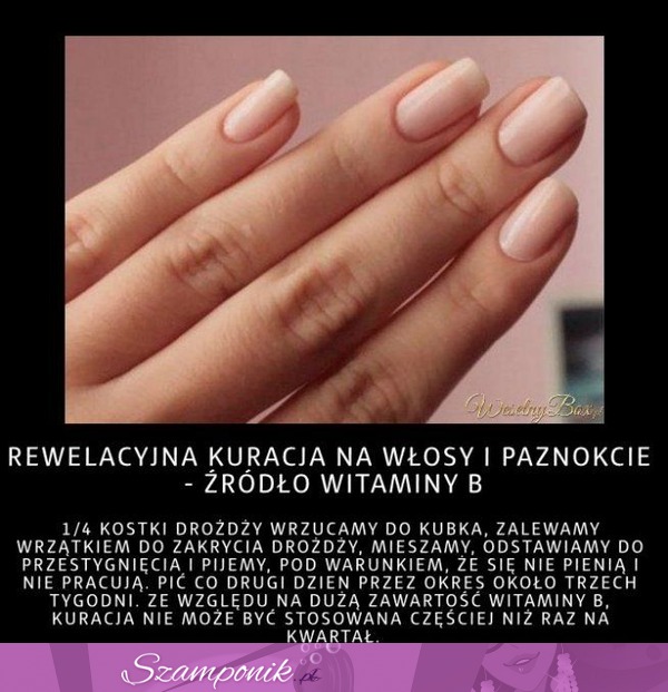 Kuracja na włosy i paznokcie