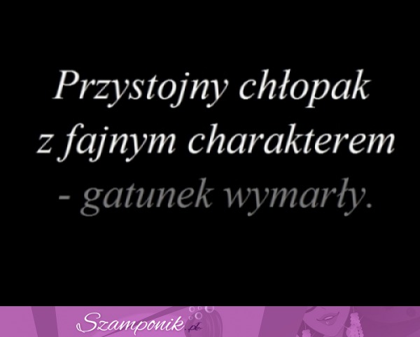 Przystony chłopak z charakterem