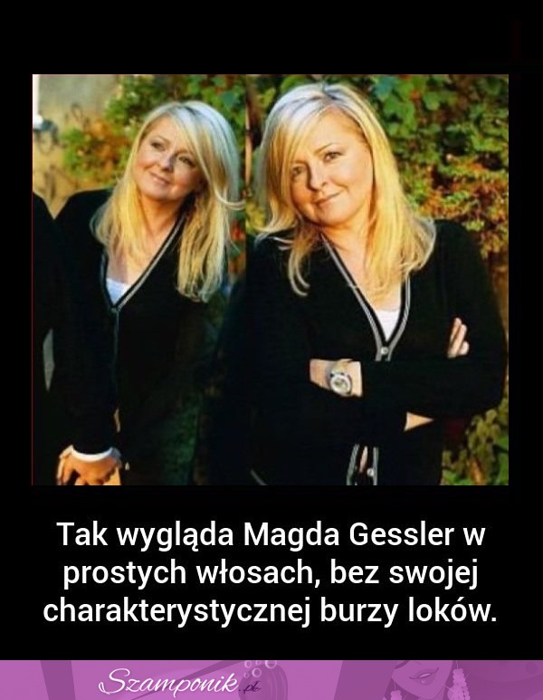 Tak wygląda Magda Gessler w PROSTYCH WŁOSACH! Wow co za ZMIANA!