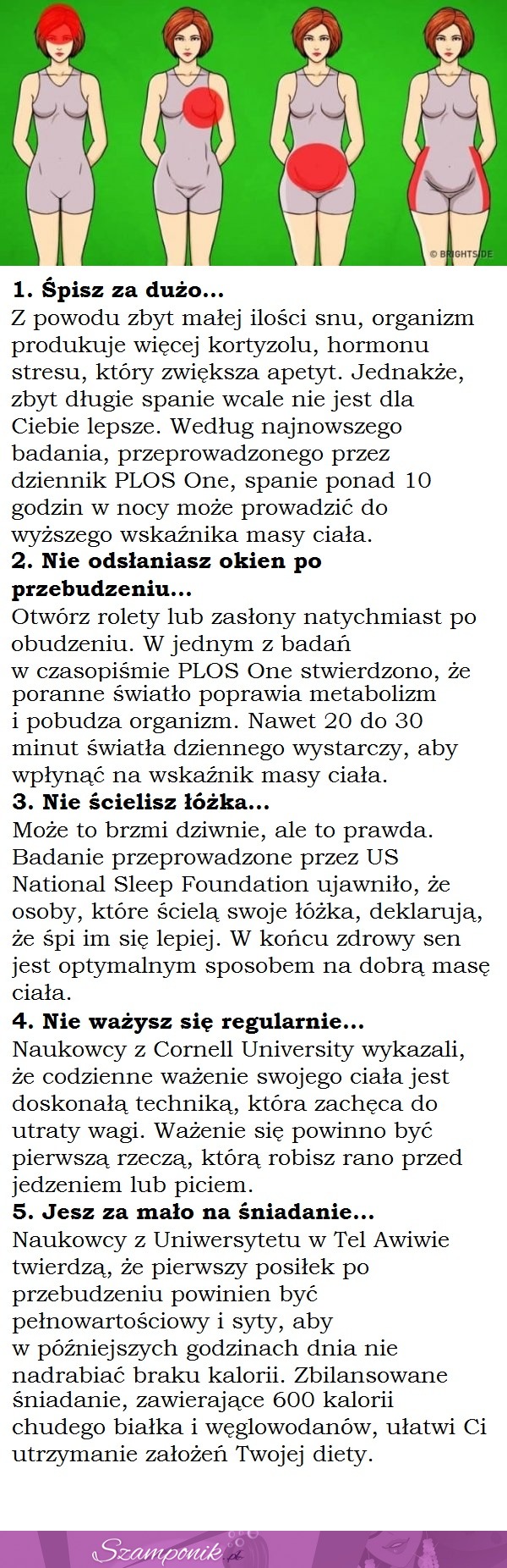 Codzienne przyzwyczajenia nie pozwalają Ci zrzucić zbędnych kilogramów. Co robisz źle?