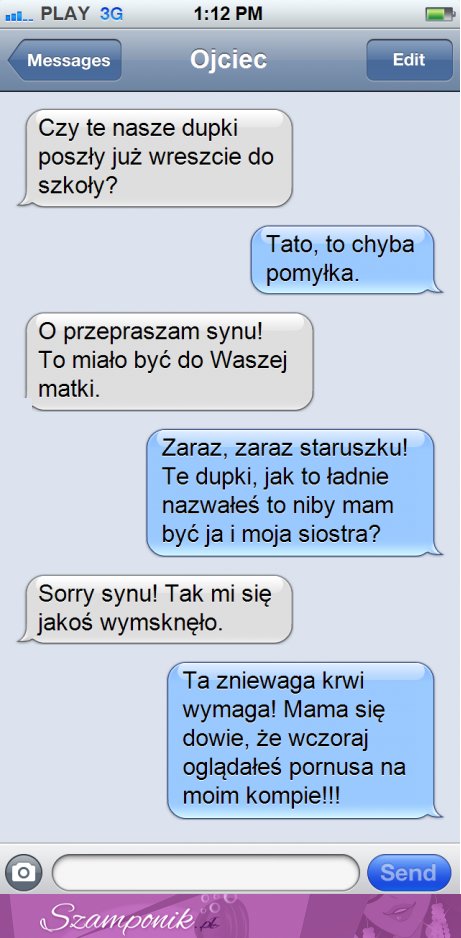 Ojciec pomylił numery i wysłał sms do swoich dzieci! Zobacz jak to się skończyło