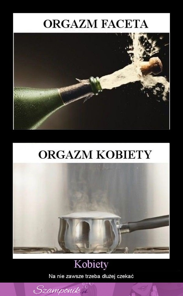 Orgazm faceta vs Orgazm Kobiety! Świetnie pokazana różnica :)