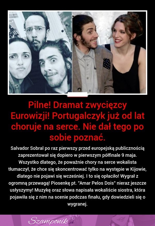 Dramat zwycięzcy Eurowizji! SZOK...