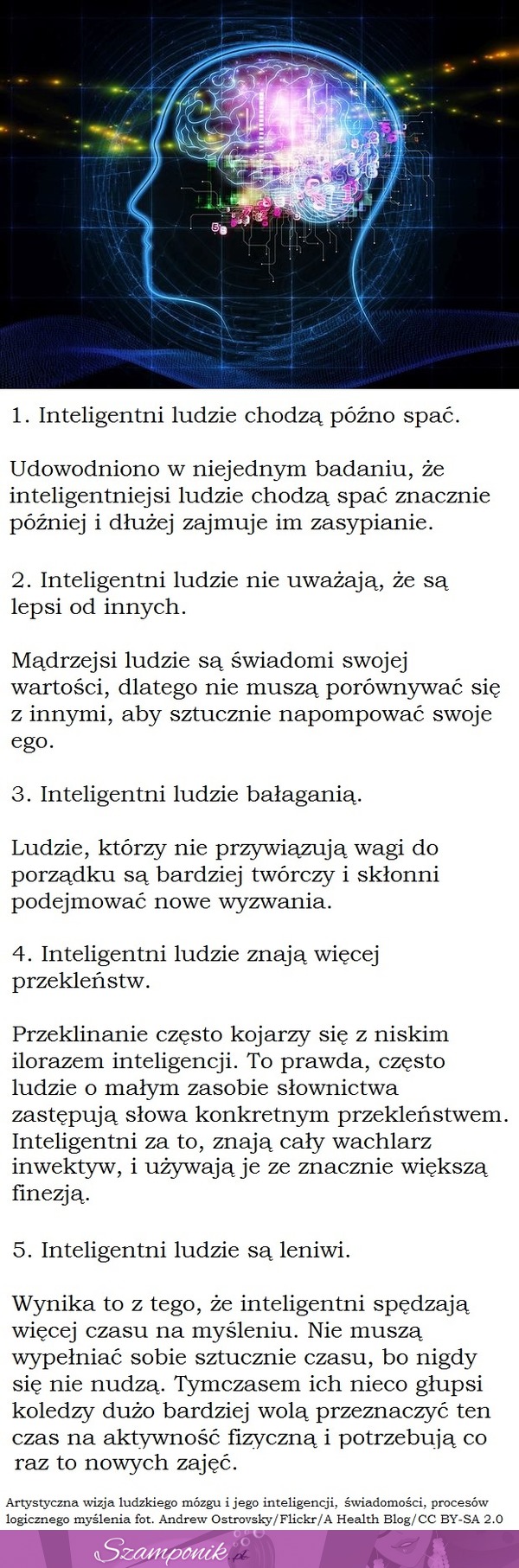 Te 5 nawyków charakteryzuje tylko inteligentnych ludzi. Numer 3 Cię zaskoczy!