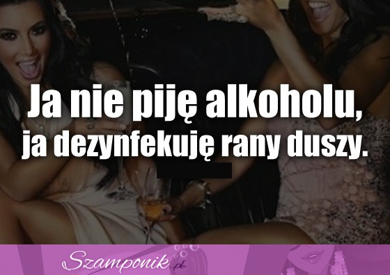 Nie piję alkoholu