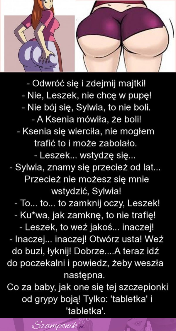 Odwróć się i zdejmij majtki! MOCNE! ;D