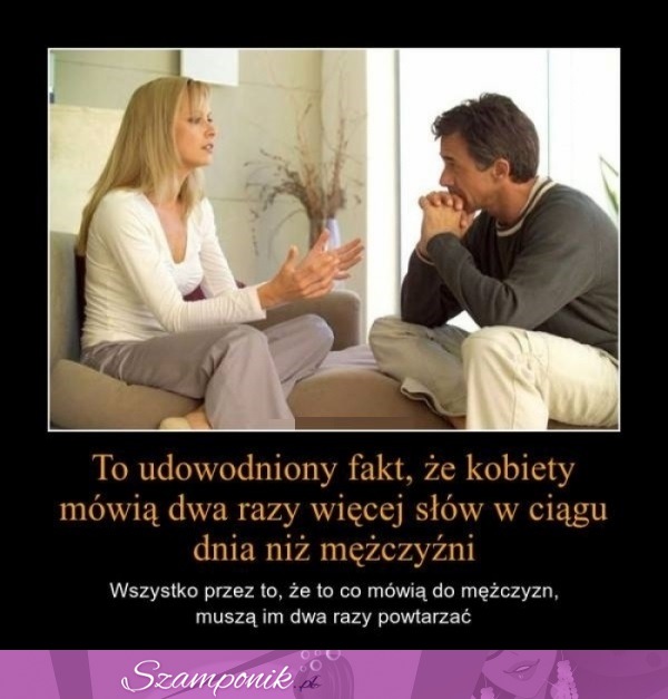 To udowodniony fakt, że kobiety..