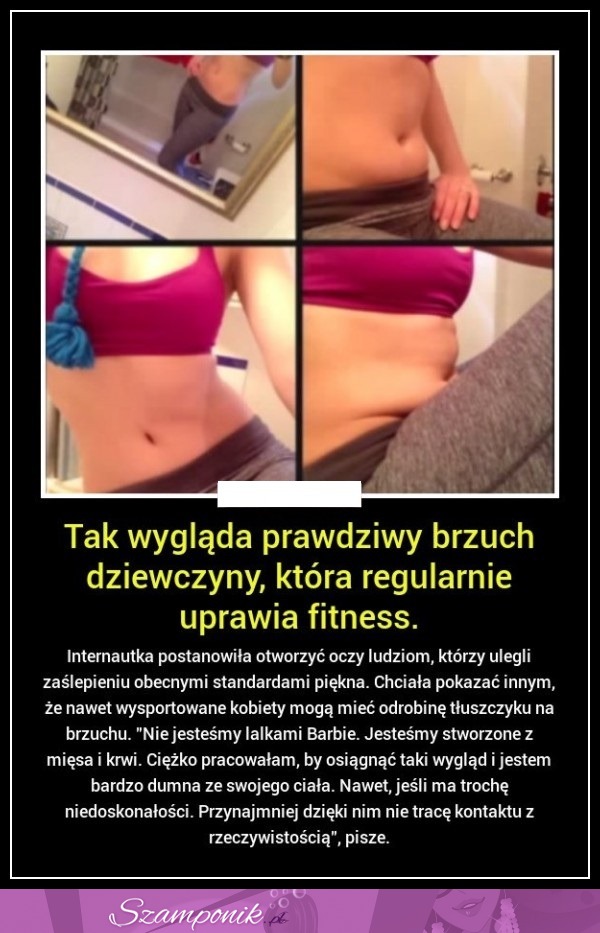 ZOBACZ jak wygląda brzuch dziewczyny, która regularnie ćwiczy! SZOK!