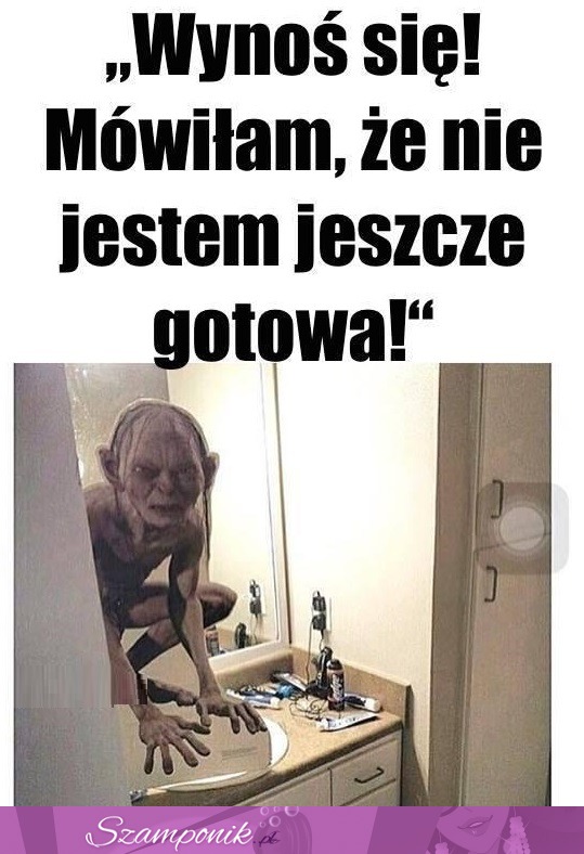 Mówiłam, że nie jestem gotowa ;D