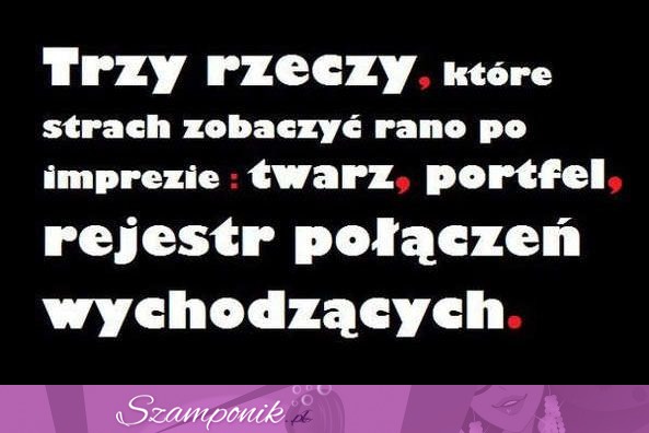 Trzy rzeczy