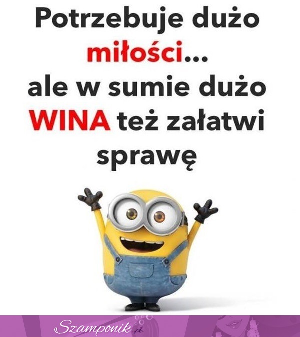 Potrzebuję dużo miłości!