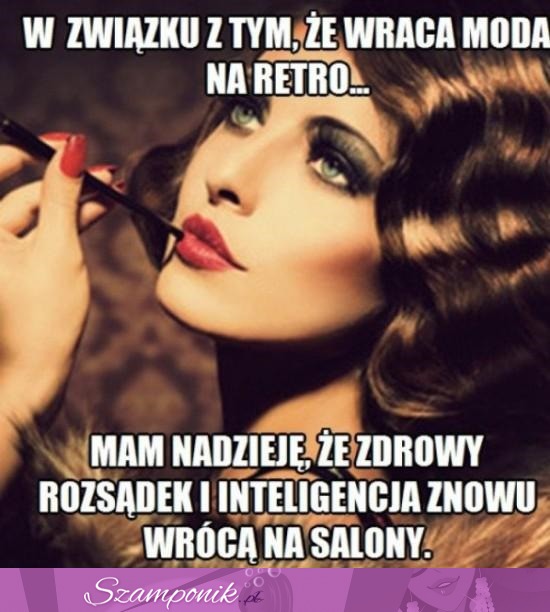 Retro wraca na salony