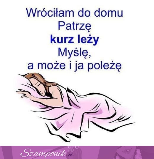 Kurz leży i ja ;D