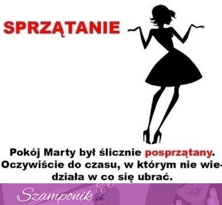 Sprzątanie w pokoju ;)