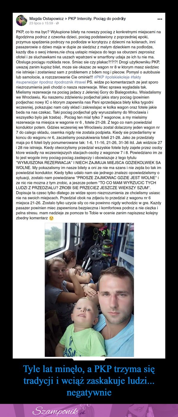 PKP wciąż zaskakuje ludzi... negatywnie! MASAKRA!