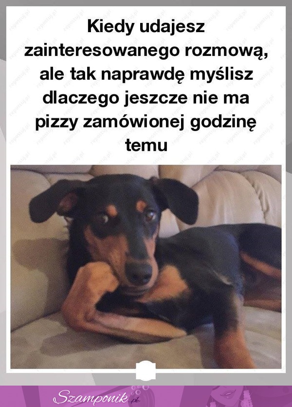 Kiedy udajesz zainteresowanego...