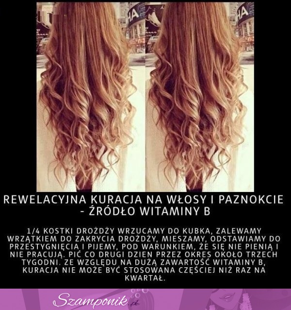 Rewelacyjna kuracja na WŁOSY I PAZNOKCIE!