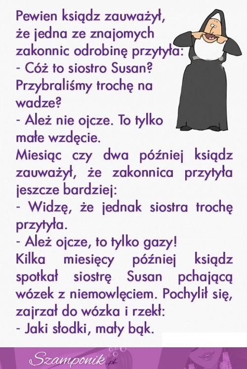 Kawał o zakonnicy... ŚWIETNY! ;D