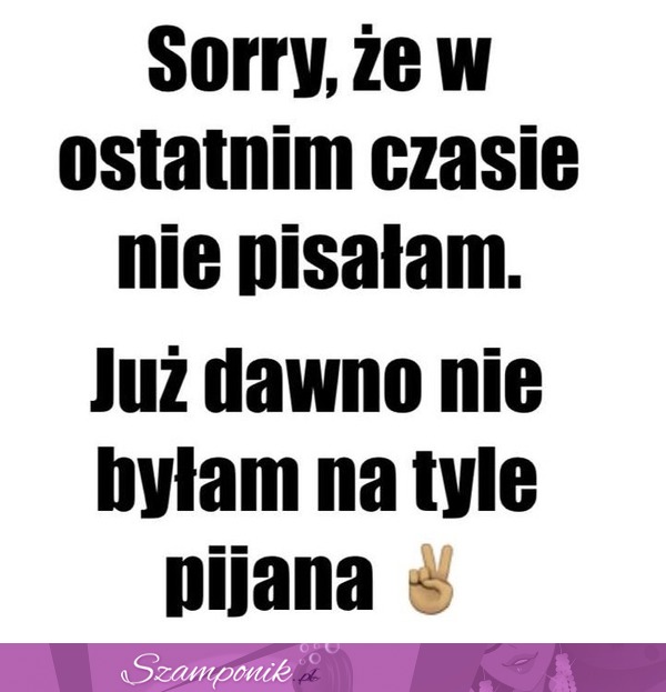 To właśnie dlatego hahah