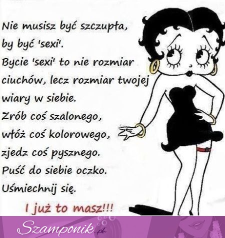 Nie musisz być szczupła, by być seksi...