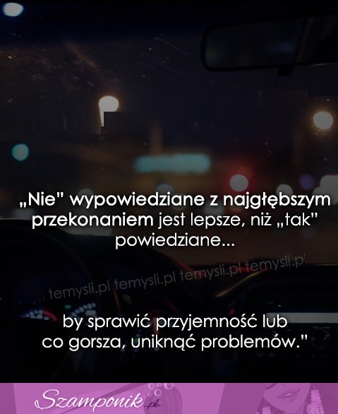 ''Nie'' wypowiedziane...