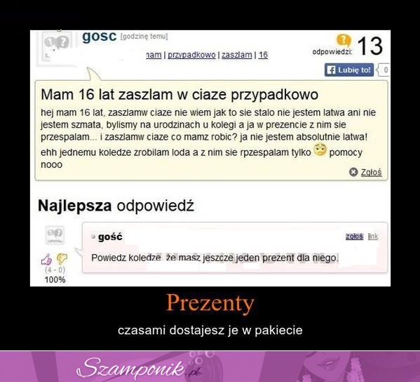 ''Mam 16 lat i zaszłam w ciąże przypadkowo'' Ale jej poradzili!