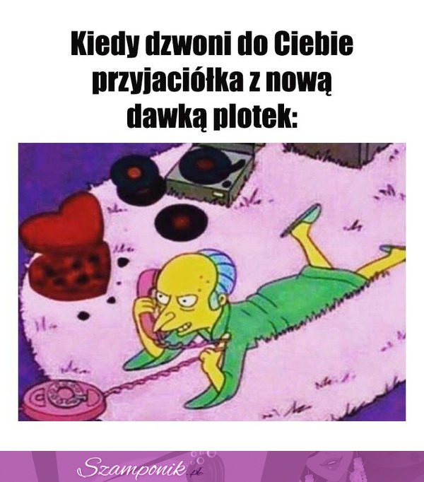 Kiedy dzwoni do Ciebie przyjaciółka