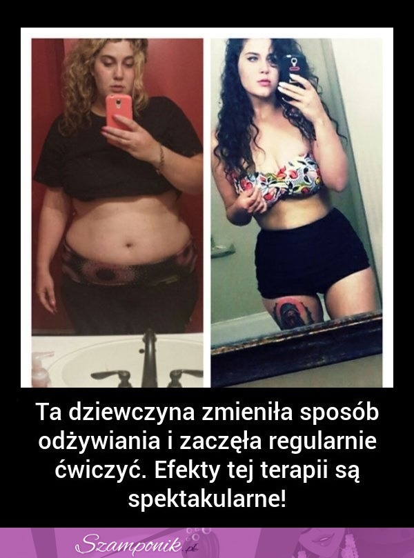 Wystarczyła zmiana ODŻYWIANIA I SPORT! Ta DZIEWCZYNA przeszła WIELKĄ METAMORFOZĘ!