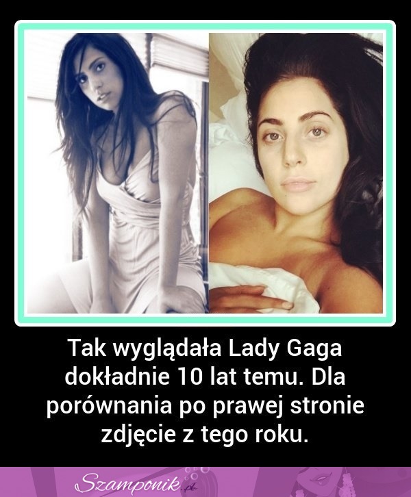 Tak wyglądała LADY GAGA 10 lat temu! SZOK