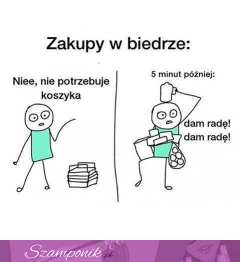 Zakupy w biedrze