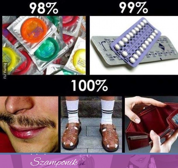 Zobacz skuteczną metodą antykoncepcji, hahaha!