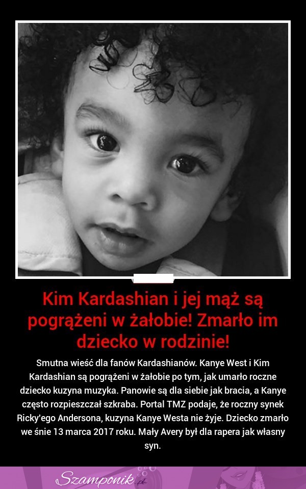 Kim Kardashian i jej mąż są pogrążeni w żałobie!