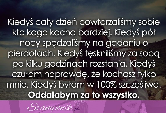 Kiedyś tak było