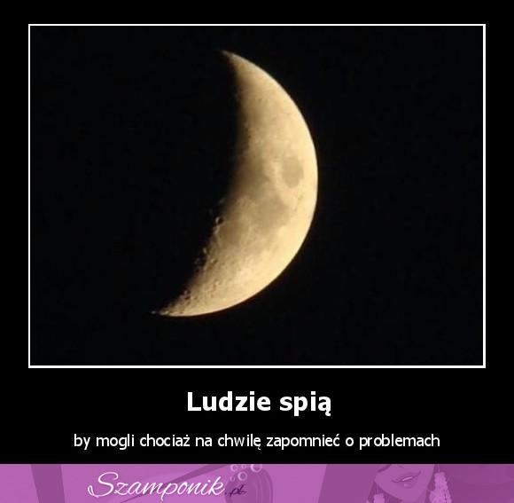 Ludzie śpią...