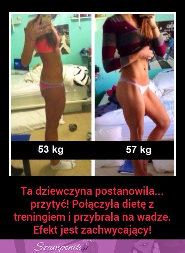 Ta dziewczyna postanowiła PRZYTYĆ!  Zobacz koniecznie EFEKT, SZOK!