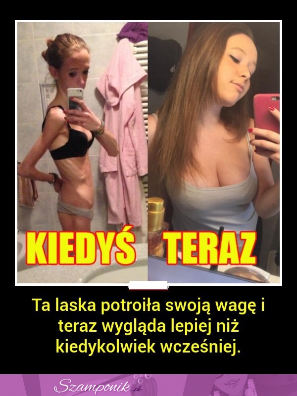 Ta laska potroiła swoją wagę i teraz wygląda lepiej niż kiedykolwiek wcześniej!