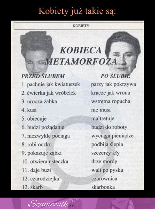 Kobieca metamorfoza PRZED ŚLUBEM i PO! ;D