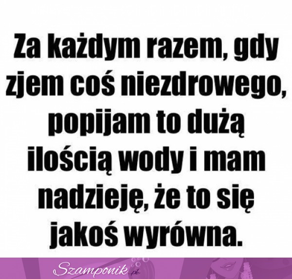 Może się wyrówna ;D