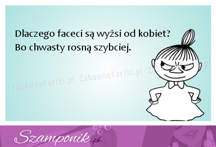 Faceci są wyższi