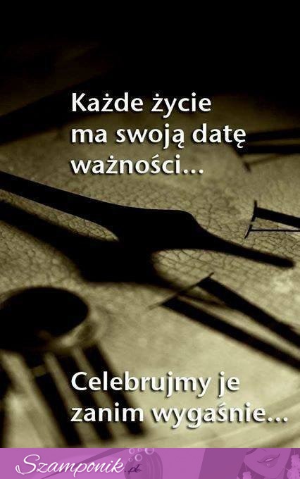 Każde życie ma swoją datę