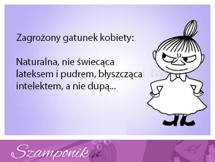 Zagrożony gatunek kobiet