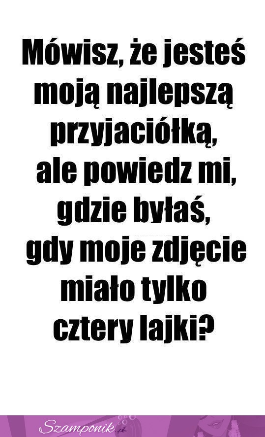 I to jest przyjaciółka?