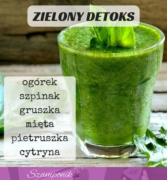 Zielony detoks - z czego wykonać pyszny zdrowy koktajl