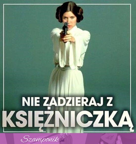 Nie zadzieraj z księżniczką ;)